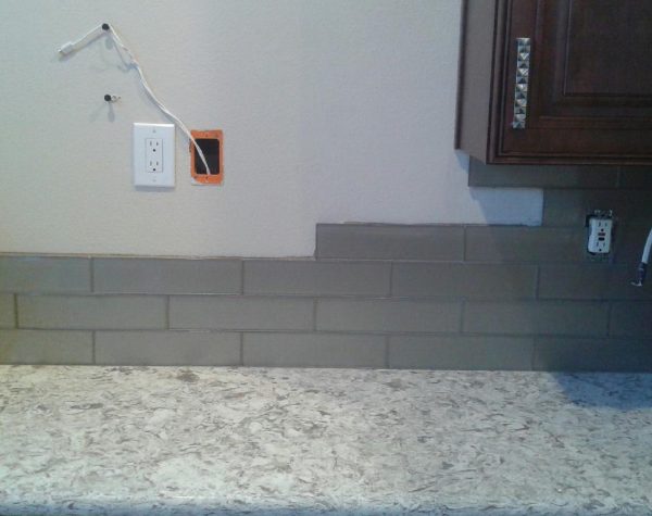 Backsplash Process