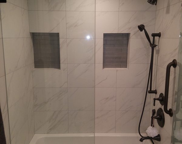 Completed Shower