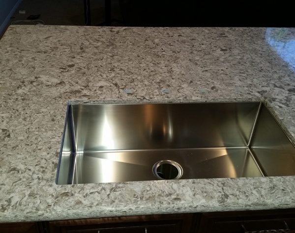 Sink Countertop and Plumbing Install